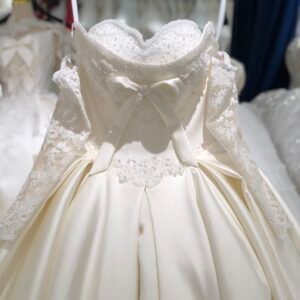 Kisswhite Xlove Collection Satin Remove Sleeves One Show 3 Styles Bridal Dresses