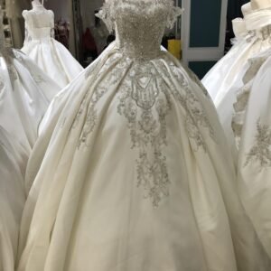 KissWhite Green Collection Remove Sleeves Off The Shoulder Lace Beads Wedding Dresses