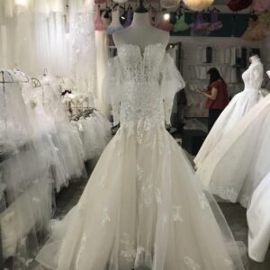 Kisswhite Green Collection off the shoulder Mermaid dresses