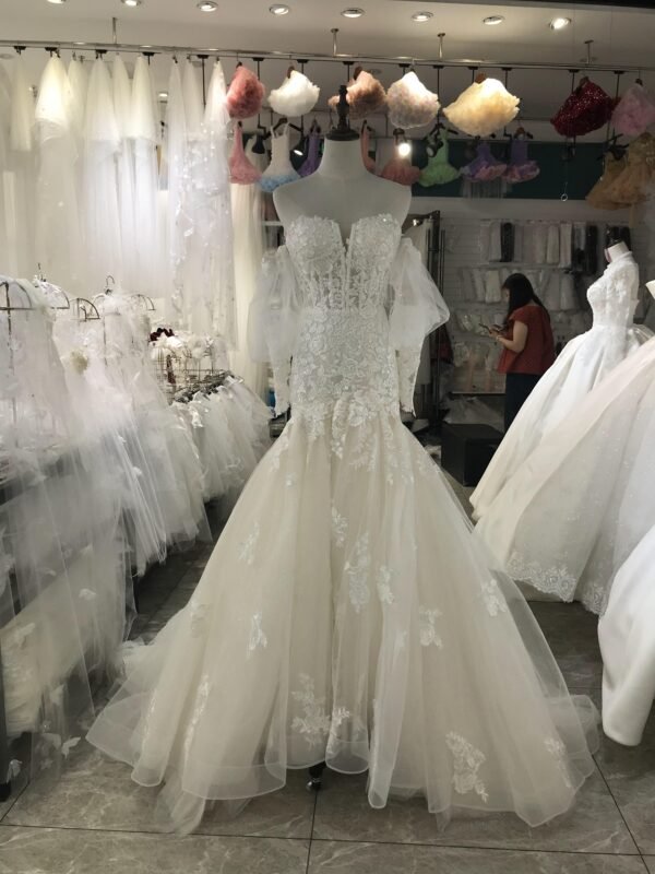 Kisswhite Green Collection off the shoulder Mermaid dresses