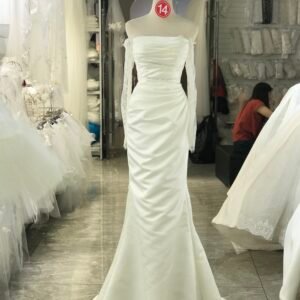 Kisswhite Green Collection Off The Shoulder Mermaid Style Bridal Dress