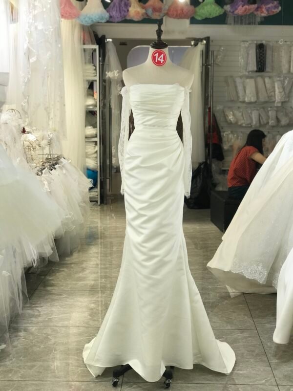 Kisswhite Green Collection Off The Shoulder Mermaid Style Bridal Dress