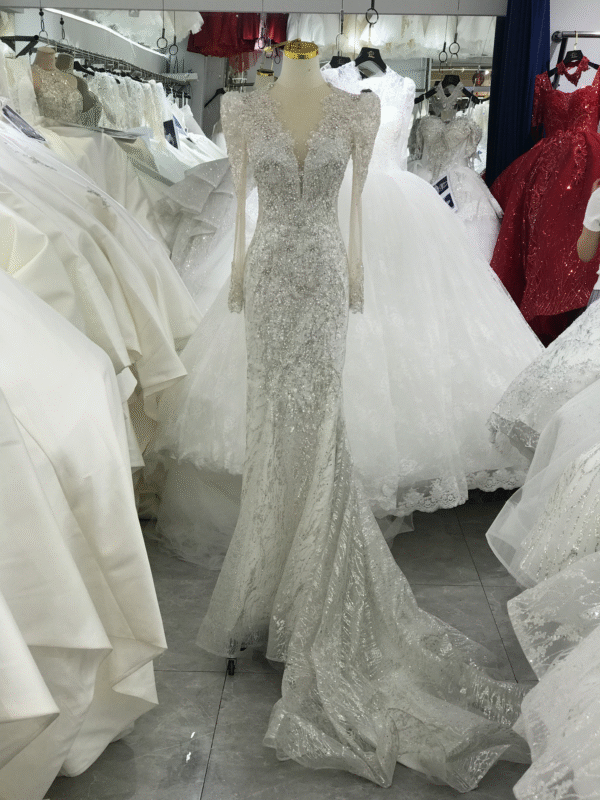 KissWhite XLOVE Collection Mermaid BEADS Wedding Dresses