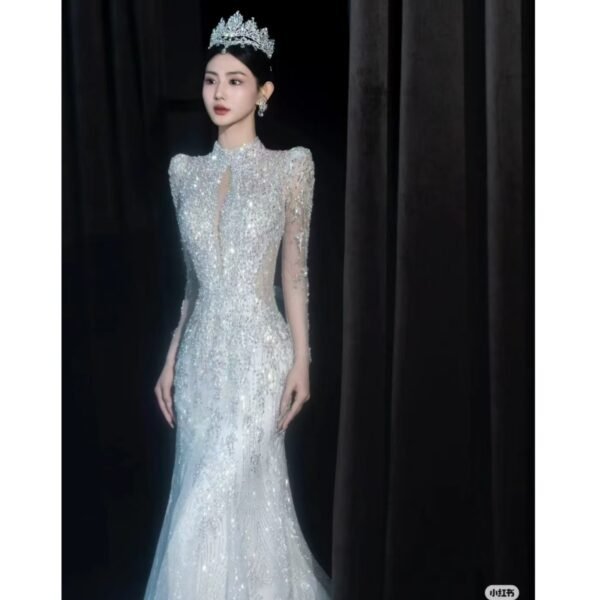 Kisswhite Green Collection Mermaid Beads Wedding Dresses